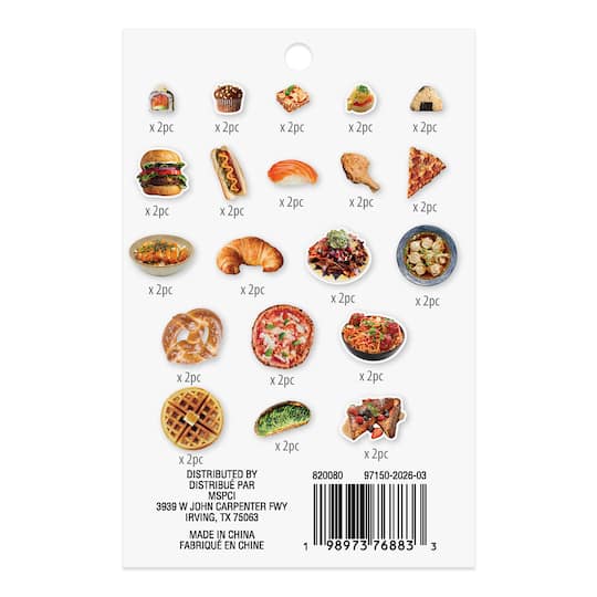 Food Vinyl Die Cut Stickers by Recollections™